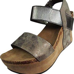 Pewter Pierre Dumas Wedges